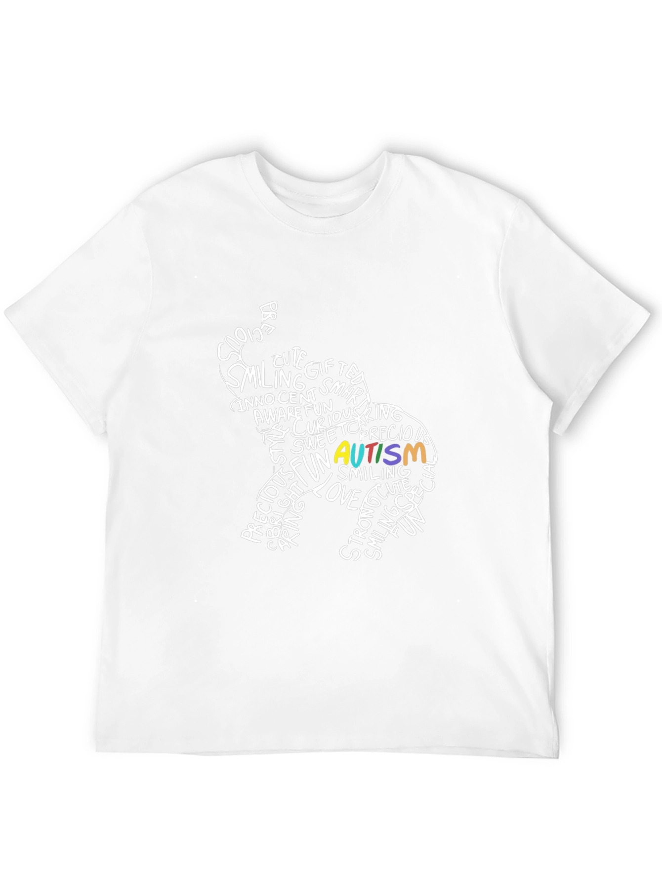 Autism Awareness Elephant Graphic Tee