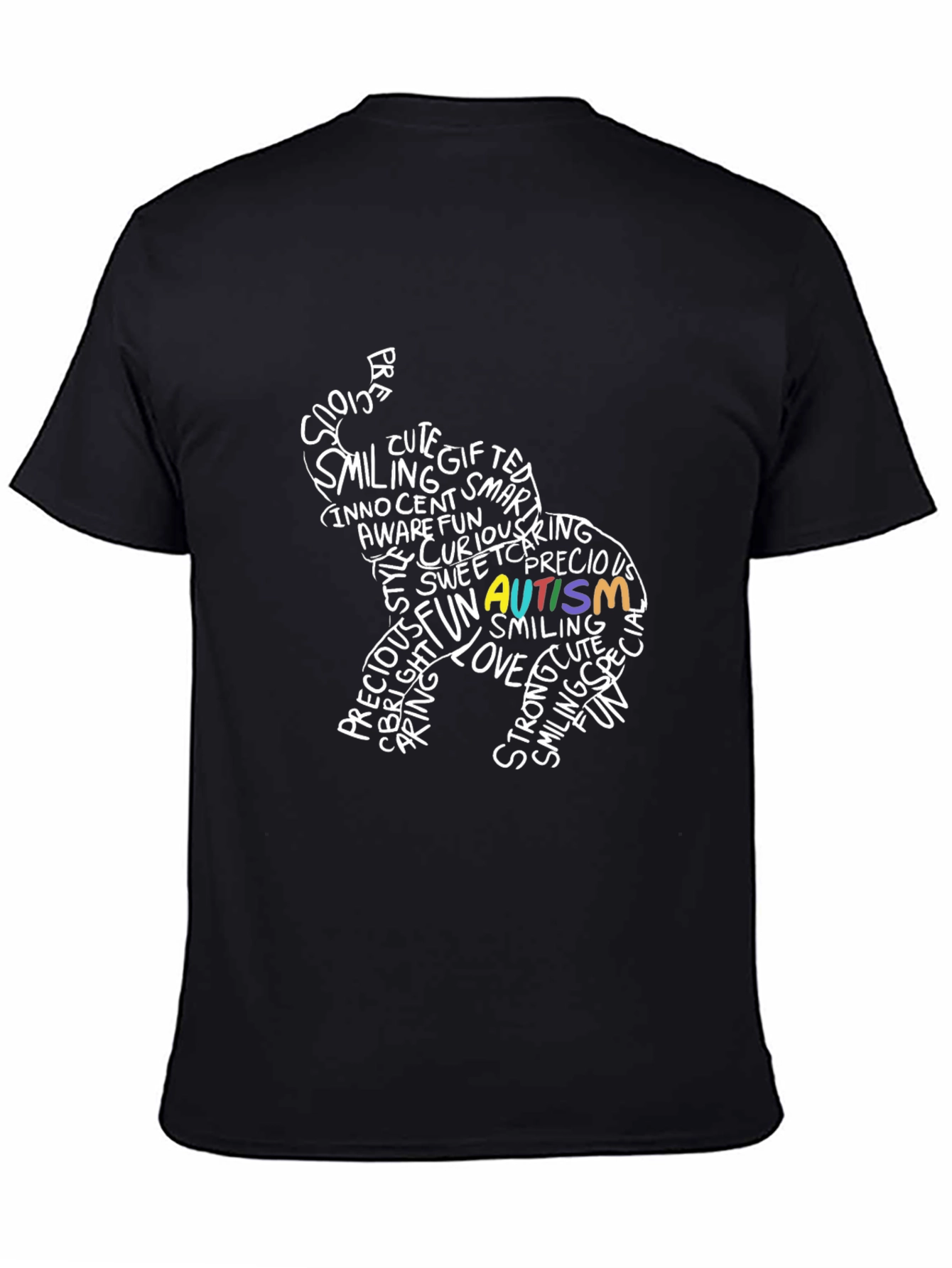 Autism Awareness Elephant Graphic Tee