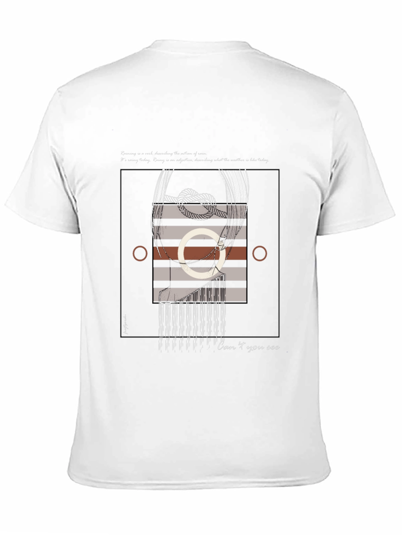 Abstract Graphic Print T-Shirt