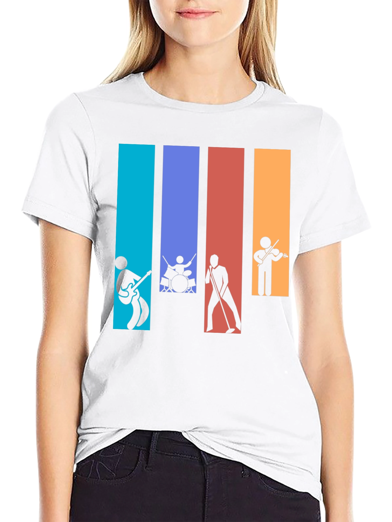 Band Lineup Graphic T-Shirt