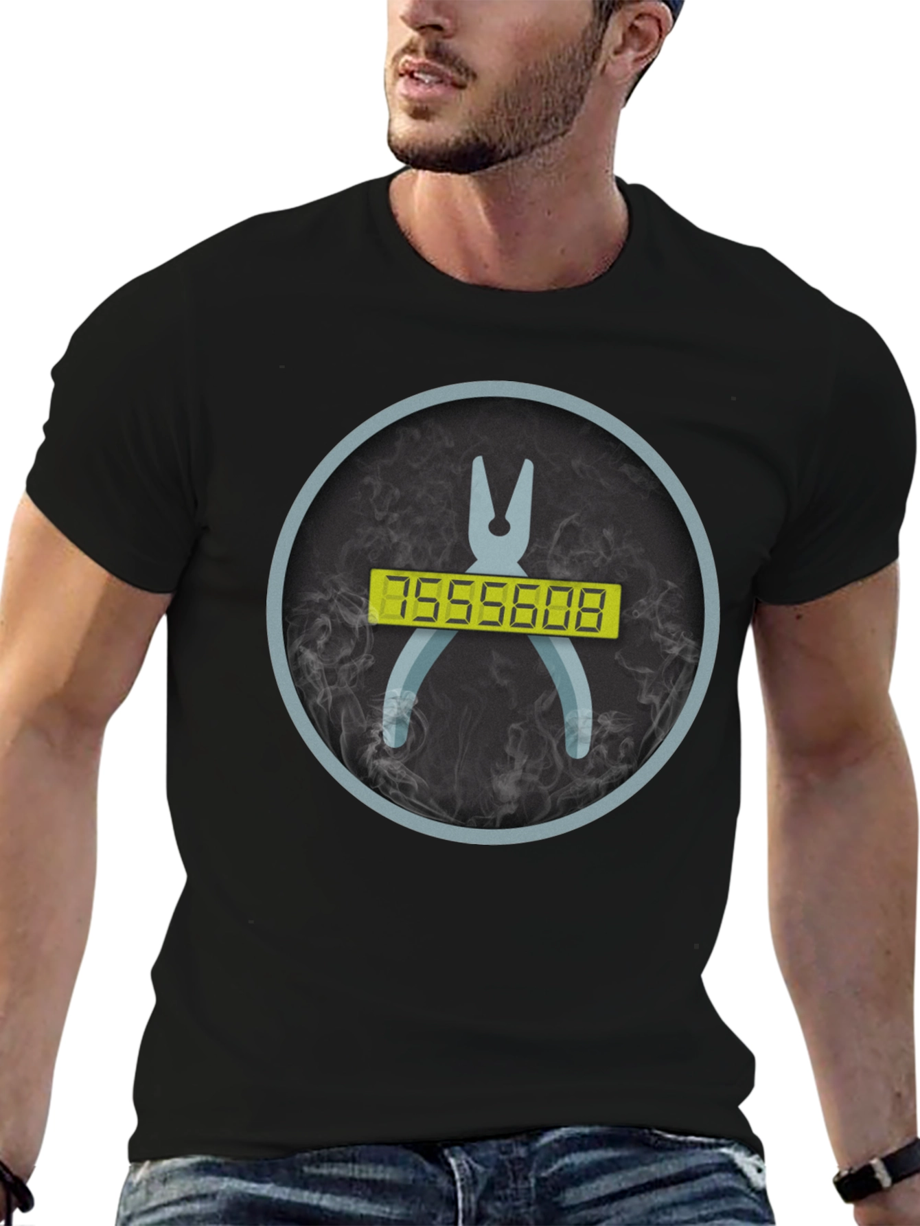867-5309 Pliers Graphic T-Shirt