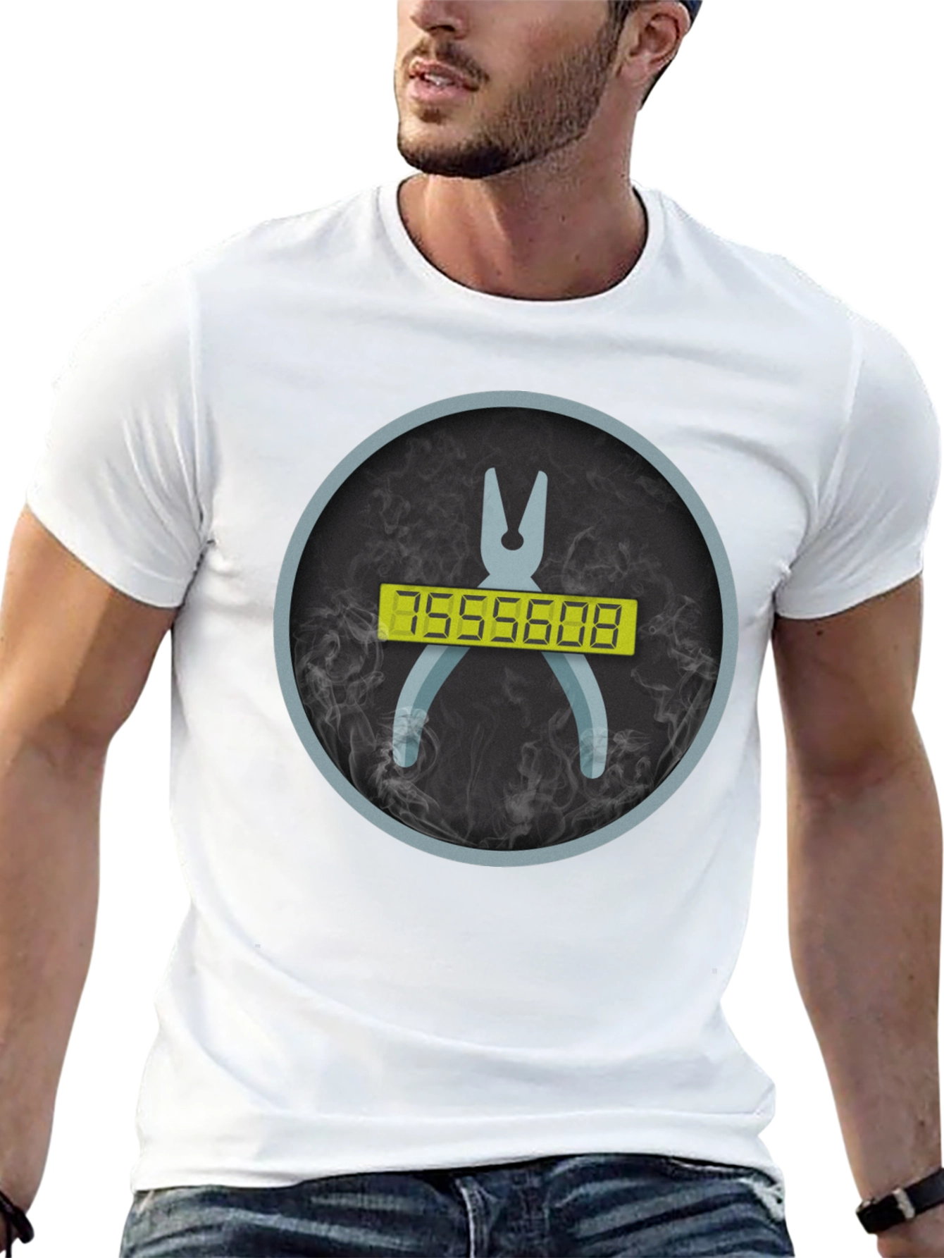 867-5309 Pliers Graphic T-Shirt