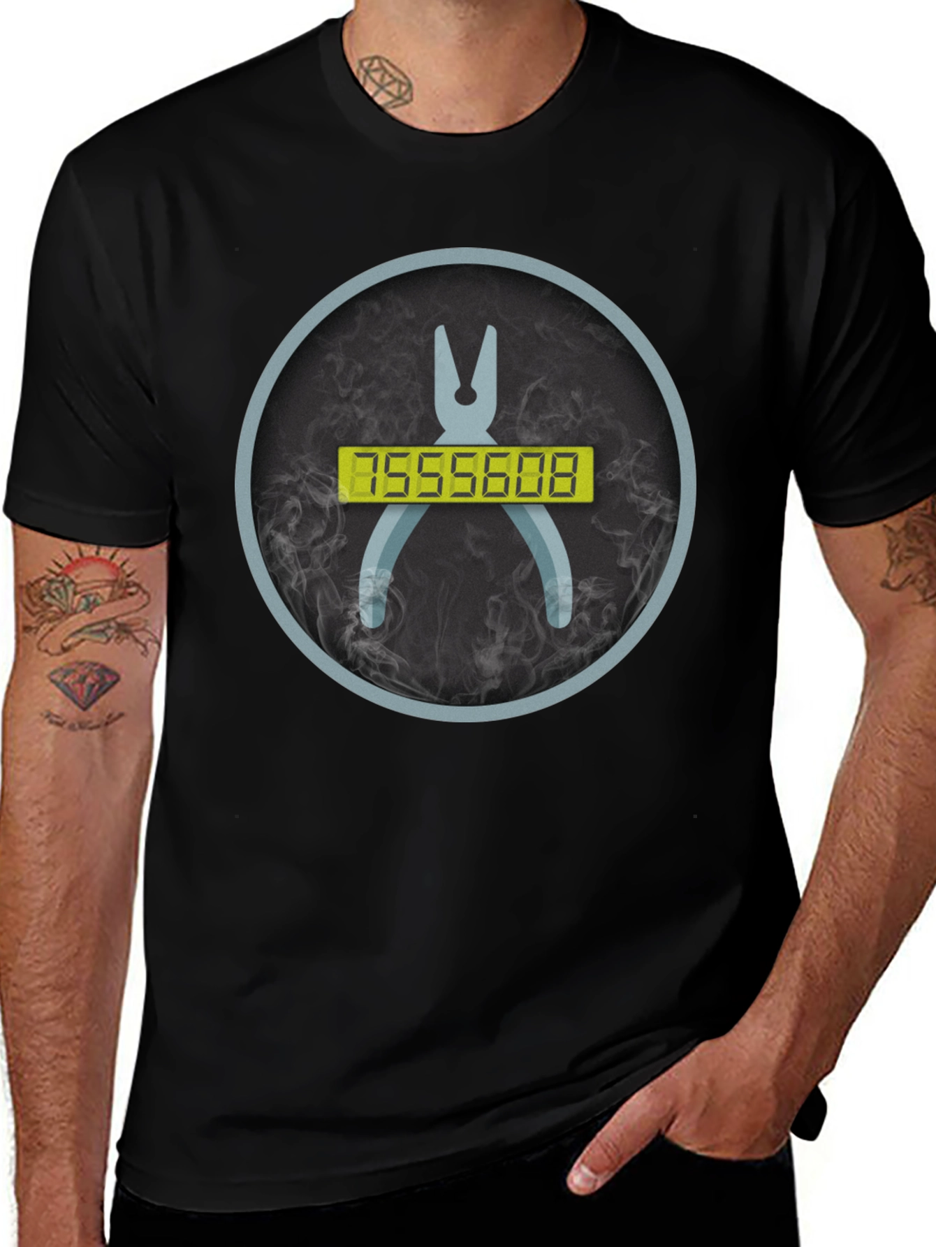 867-5309 Pliers Graphic T-Shirt