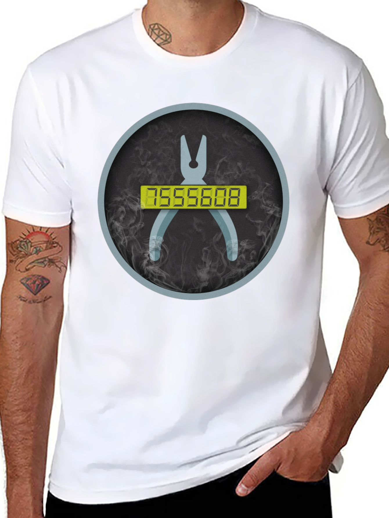 867-5309 Pliers Graphic T-Shirt