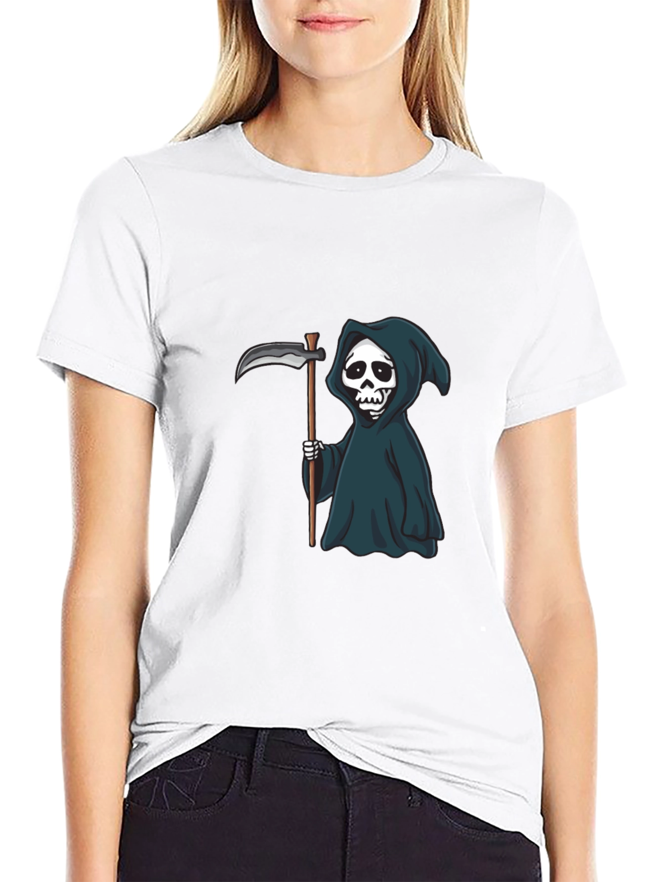 Grim Reaper T-Shirt - Dark Humor Halloween Ready