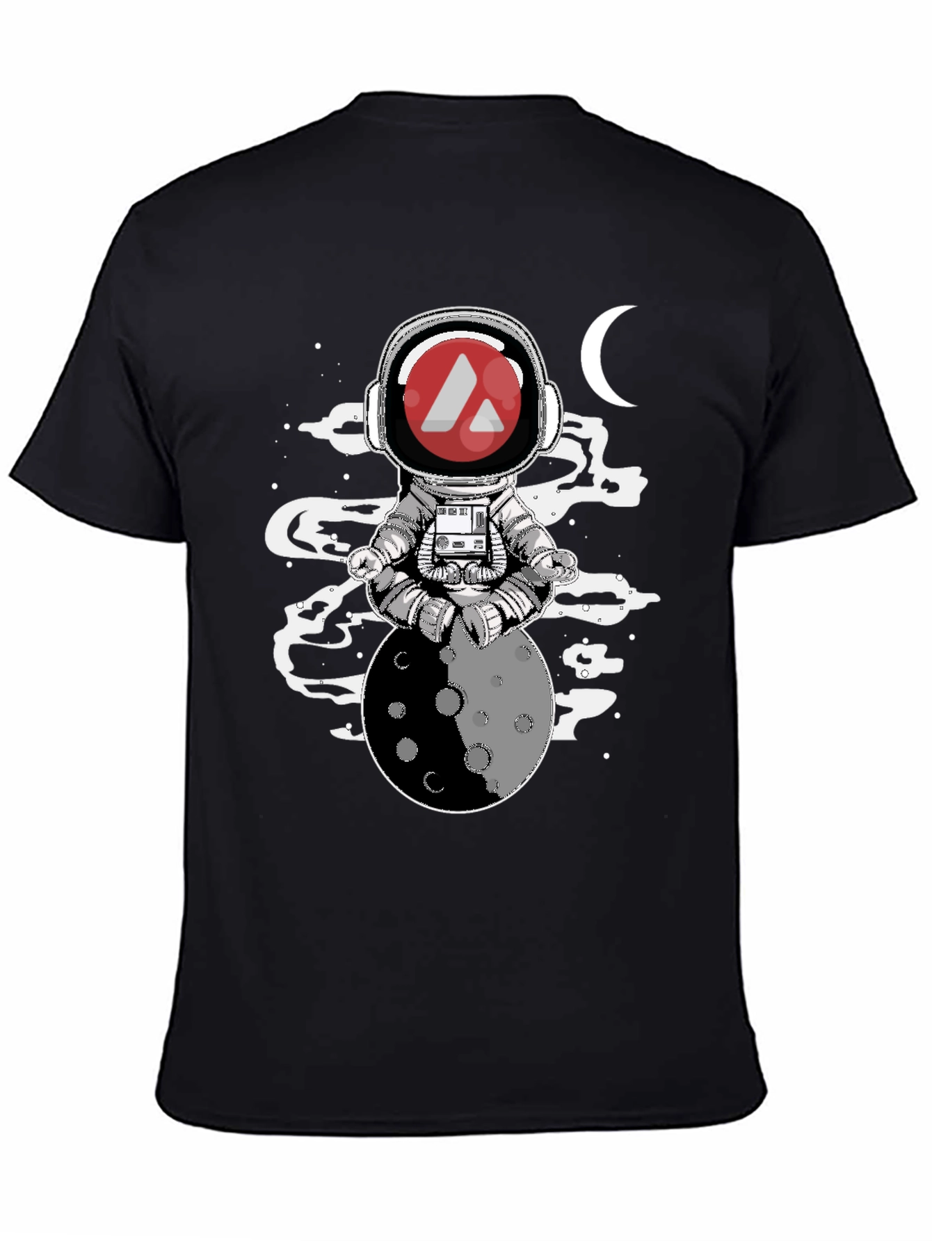 Astronaut Moon Meditation T-Shirt