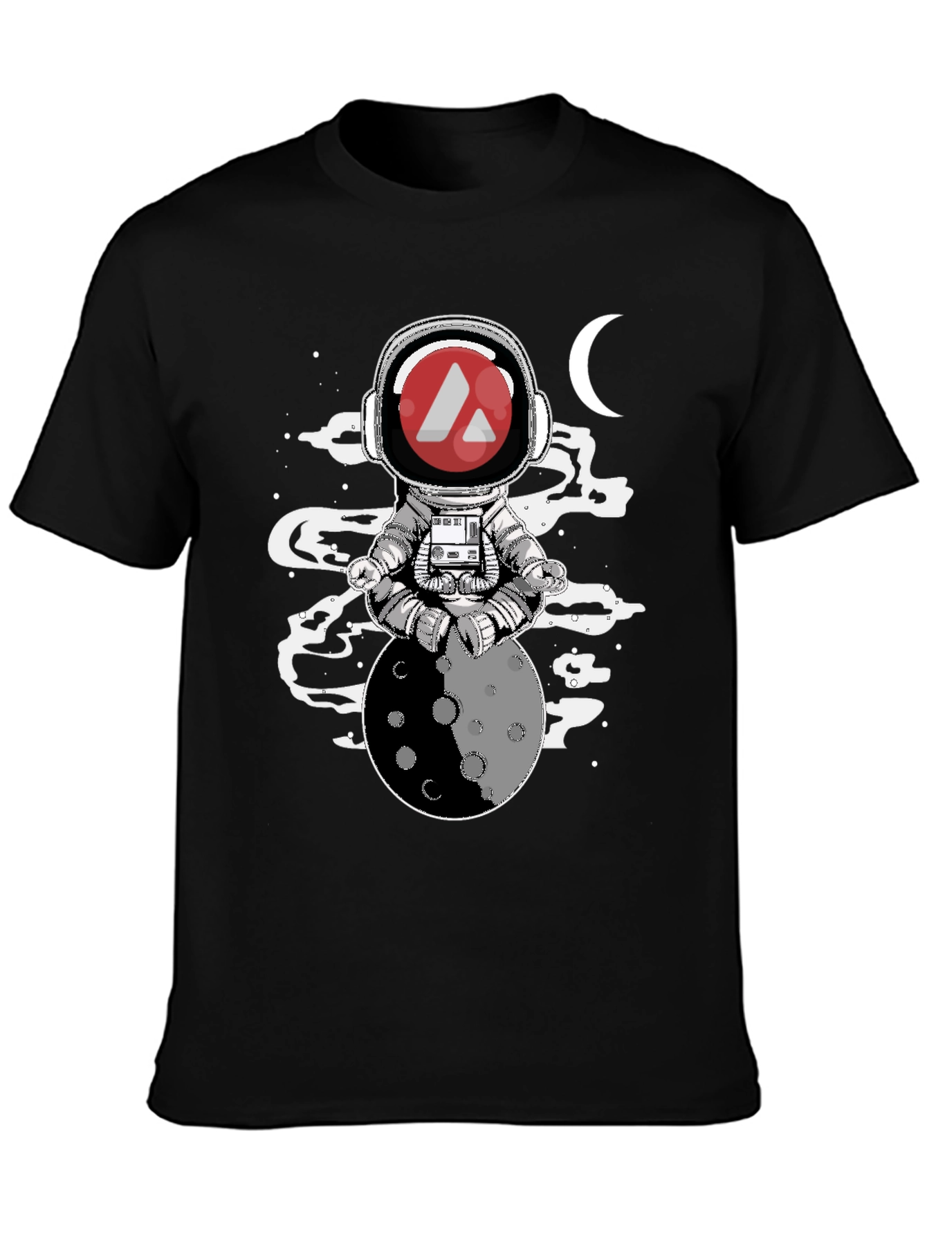 Astronaut Moon Meditation T-Shirt