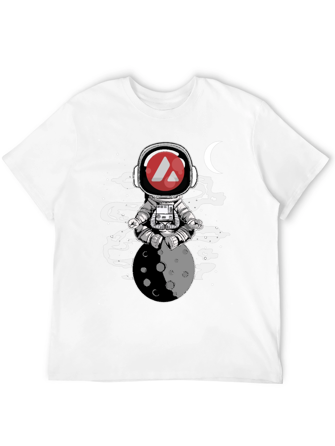 Astronaut Moon Meditation T-Shirt