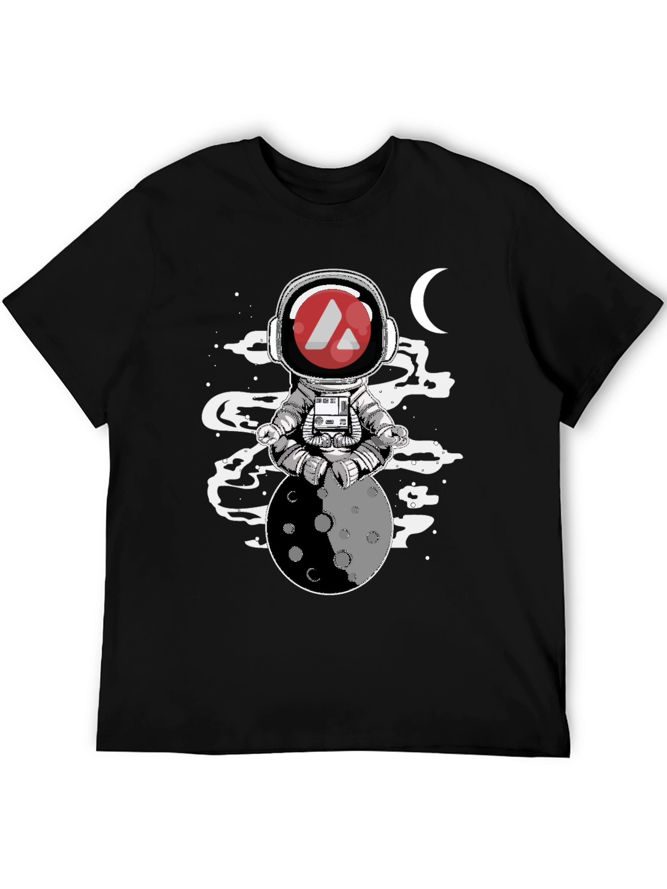 Astronaut Moon Meditation T-Shirt