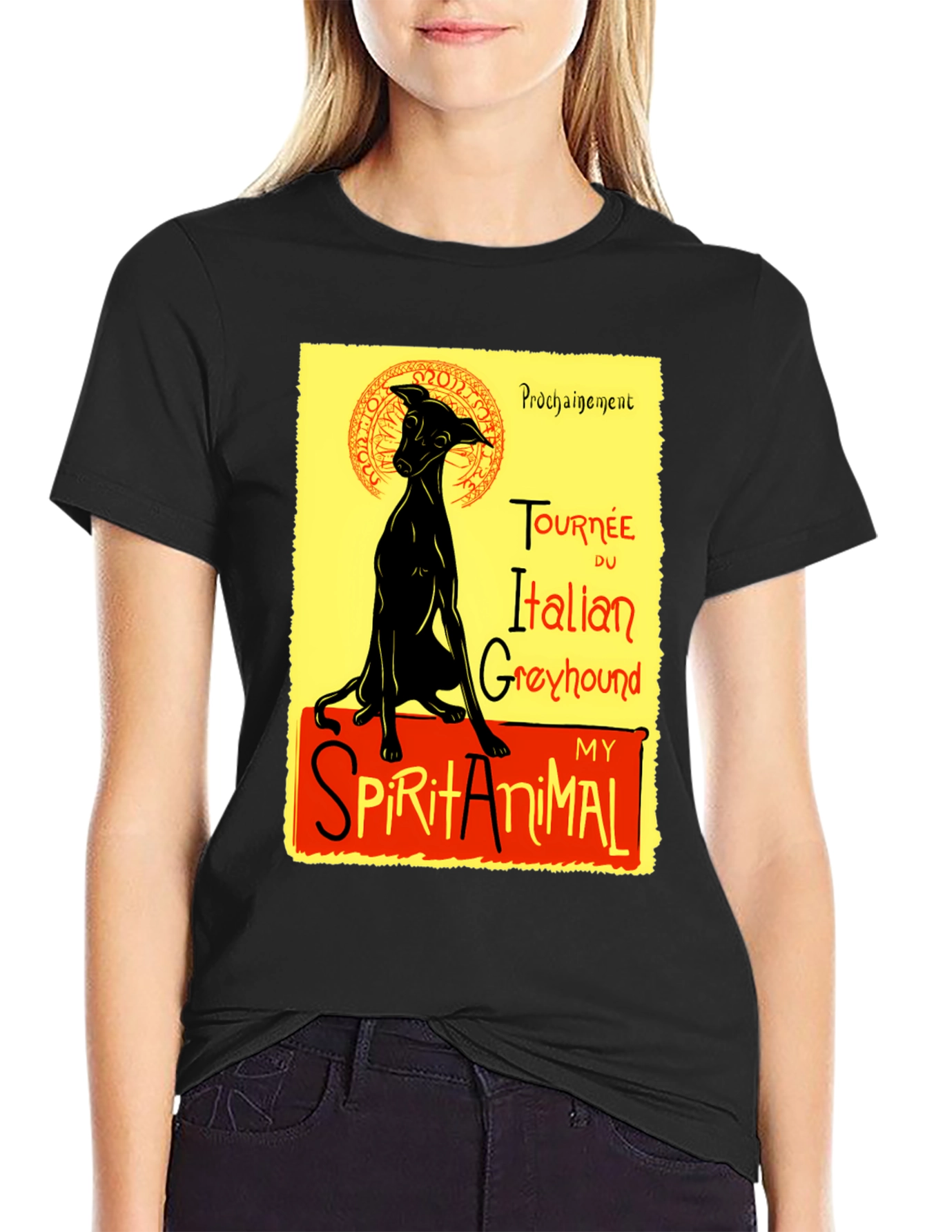Italian Greyhound T-Shirt - My Spirit Animal