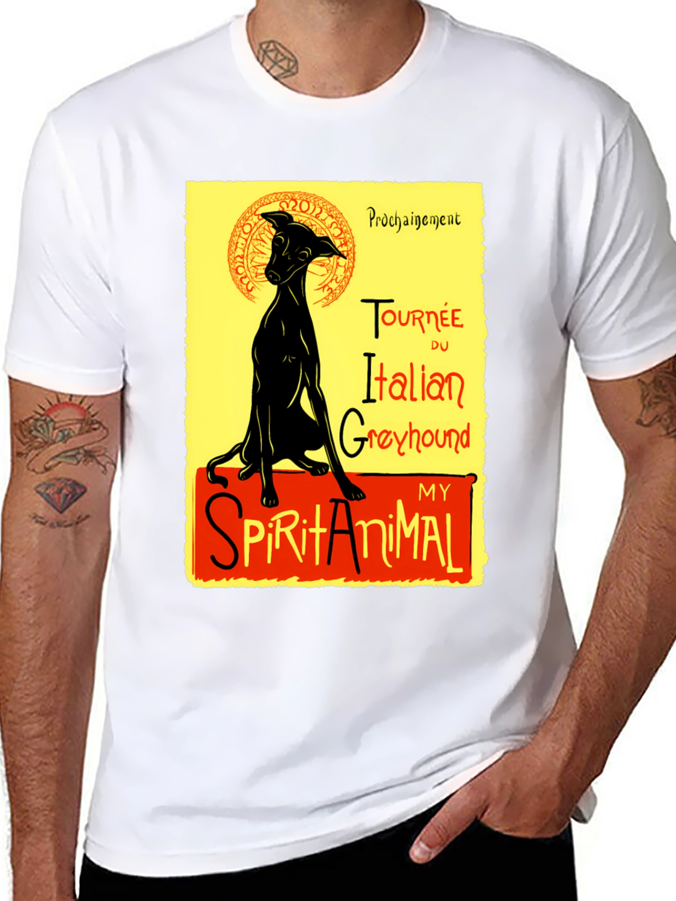 Italian Greyhound T-Shirt - My Spirit Animal