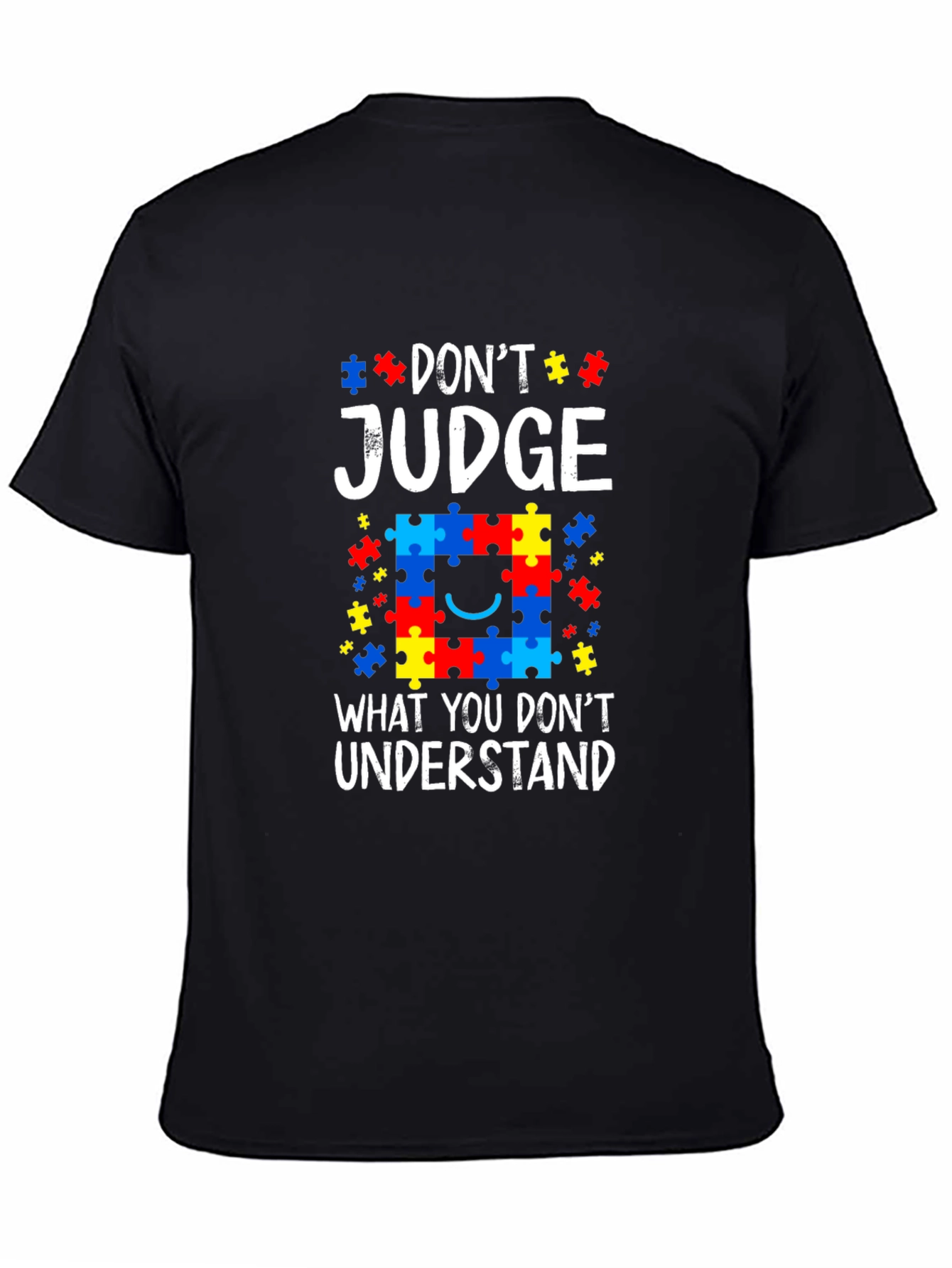Autism Awareness Puzzle Piece Graphic Tee
