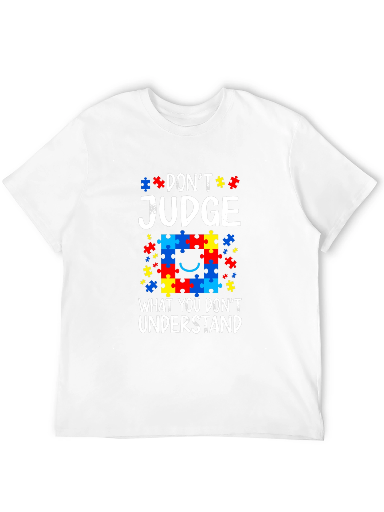Autism Awareness Puzzle Piece Graphic Tee