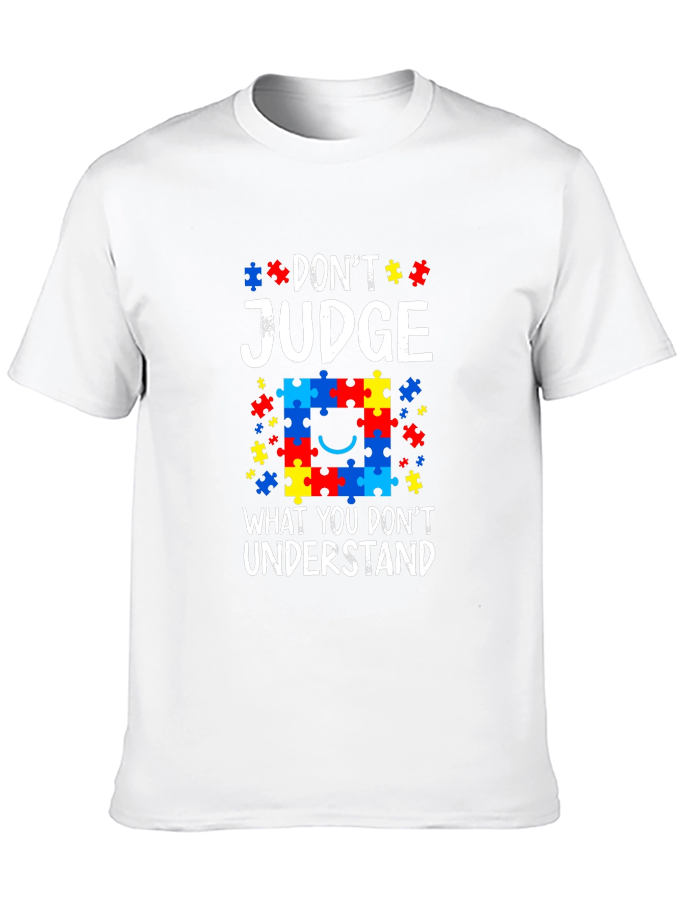 Autism Awareness Puzzle Piece Graphic Tee