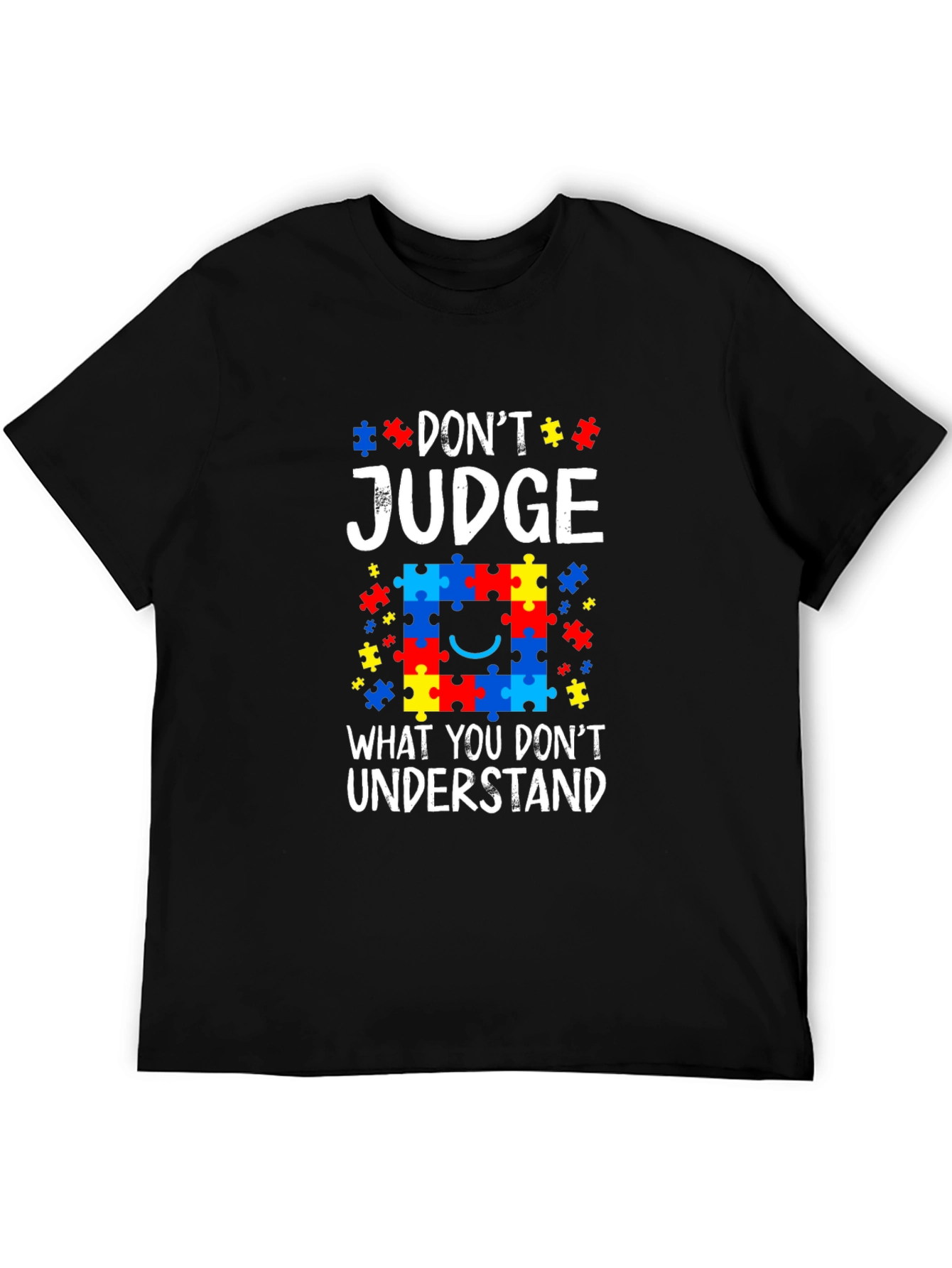 Autism Awareness Puzzle Piece Graphic Tee
