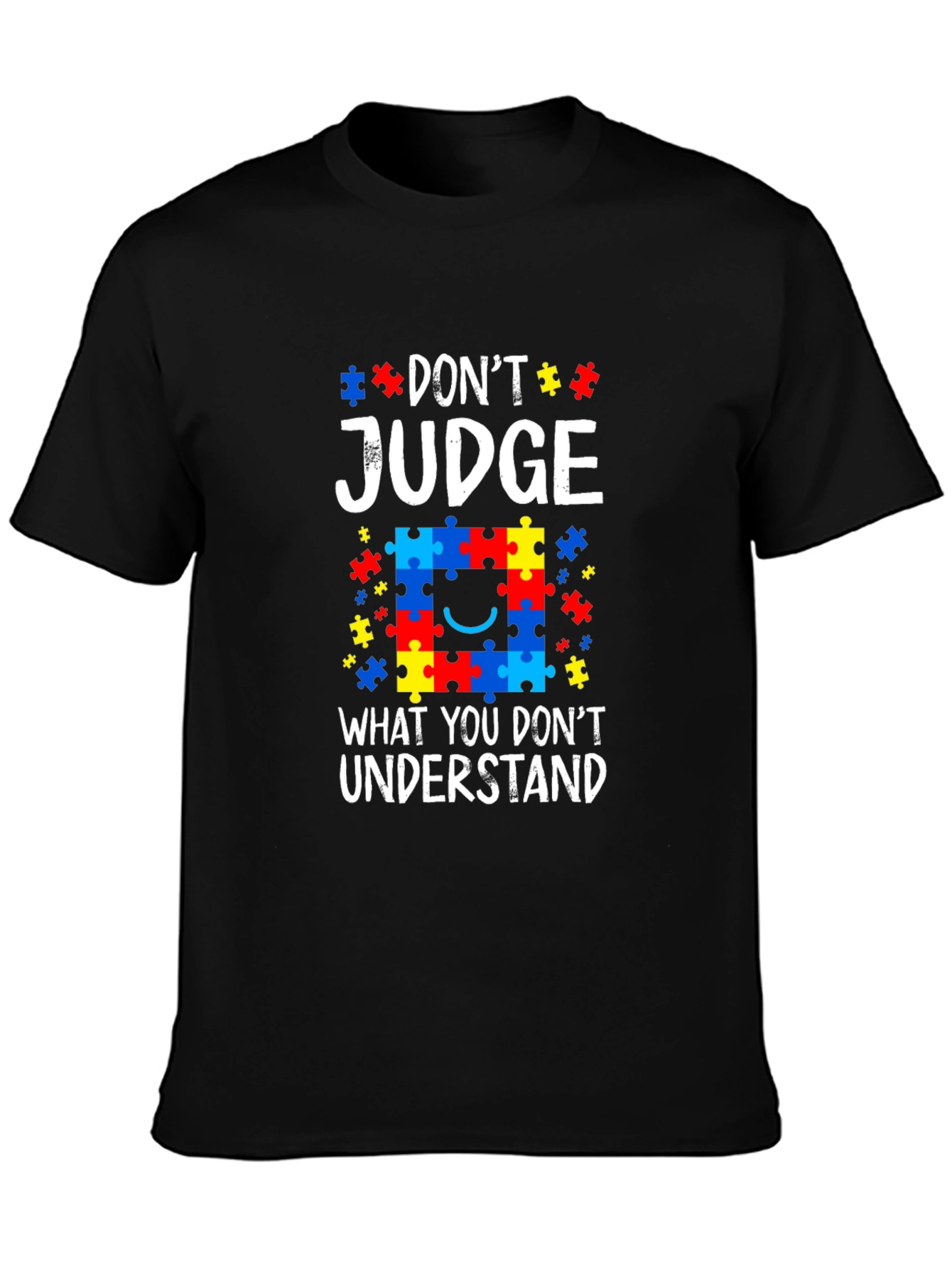Autism Awareness Puzzle Piece Graphic Tee