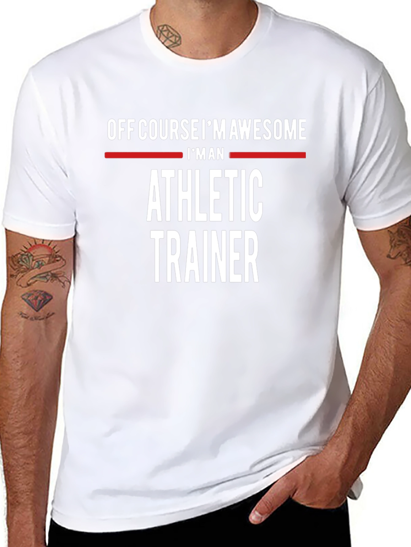 Awesome Athletic Trainer T-Shirt