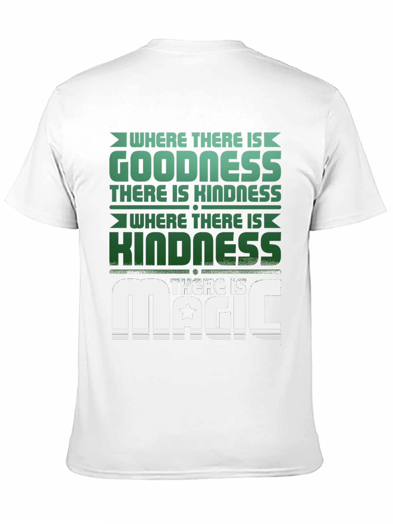Goodness Kindness Magic Graphic Tee - Black