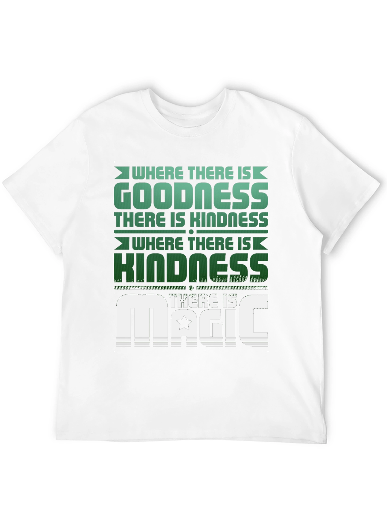 Goodness Kindness Magic Graphic Tee - Black
