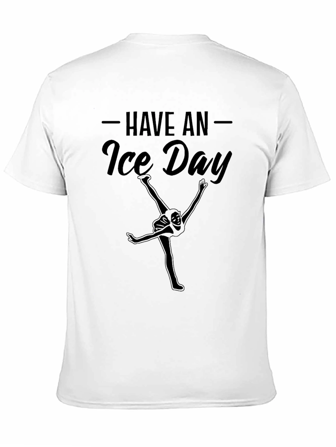 Have an Ice Day Black Graphic T-Shirt