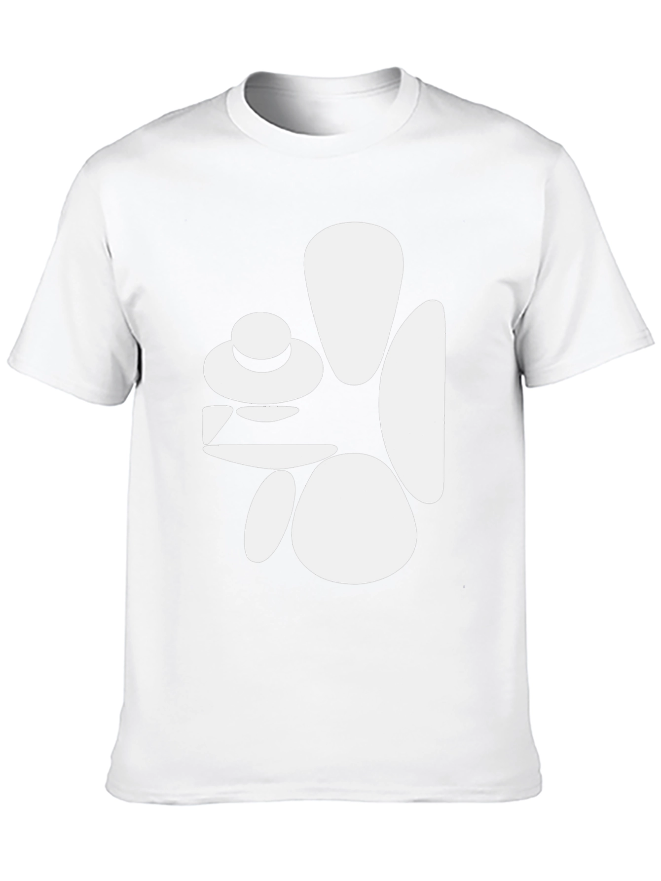 Abstract Graphic Tee - Stylish Casual Wear