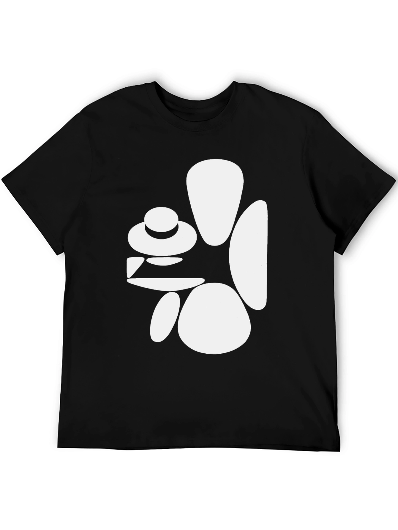 Abstract Graphic Tee - Stylish Casual Wear