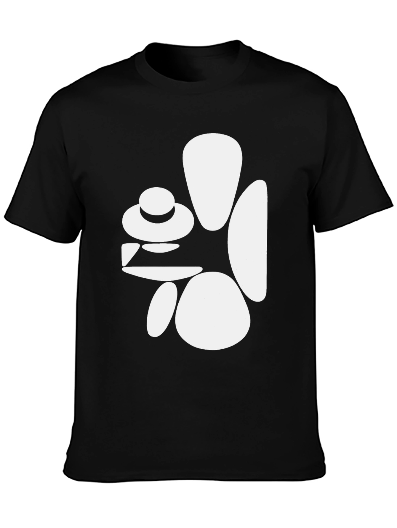 Abstract Graphic Tee - Stylish Casual Wear