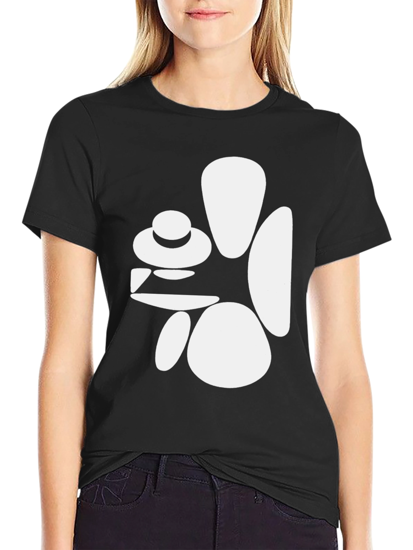 Abstract Graphic Tee - Stylish Casual Wear