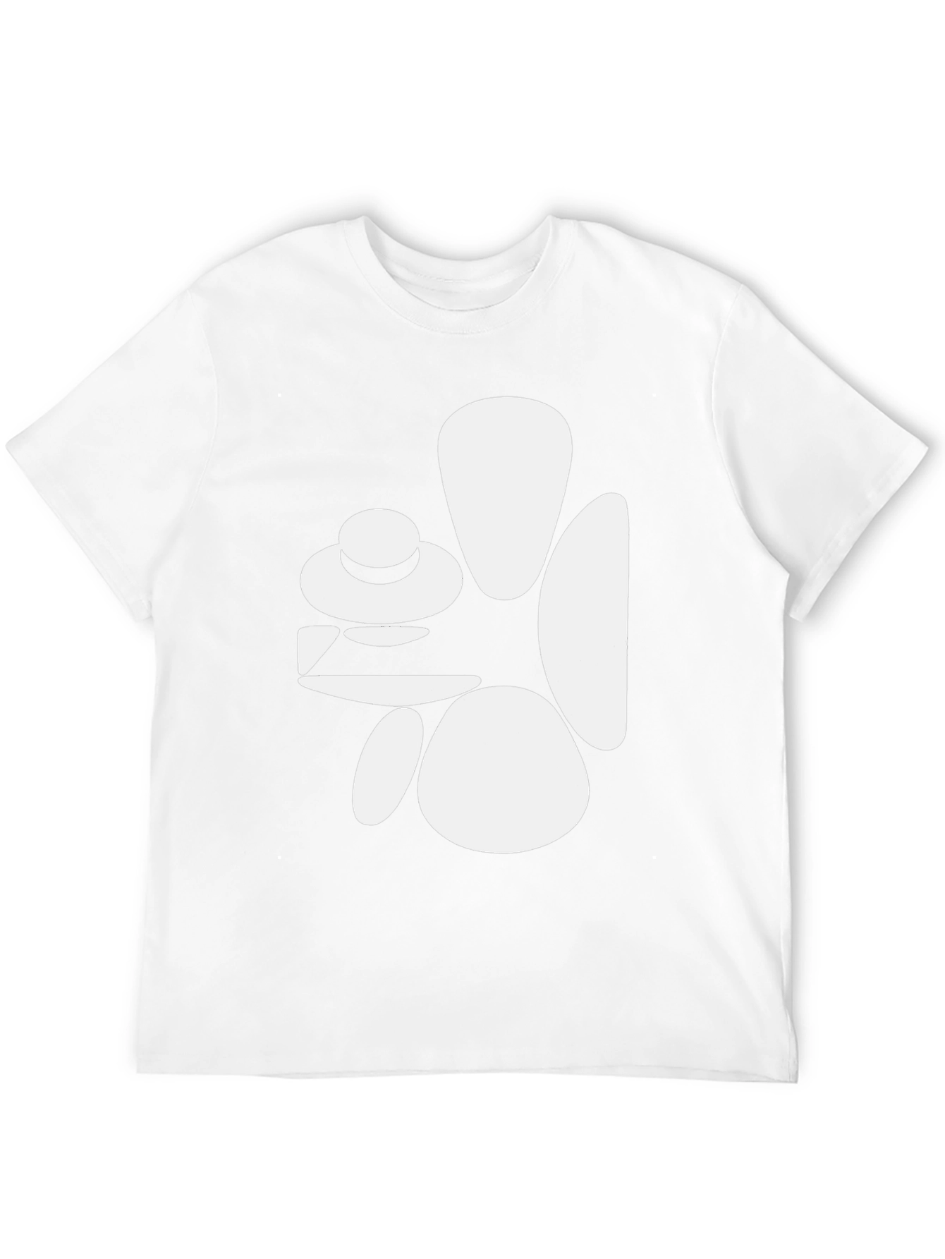 Abstract Graphic Tee - Stylish Casual Wear