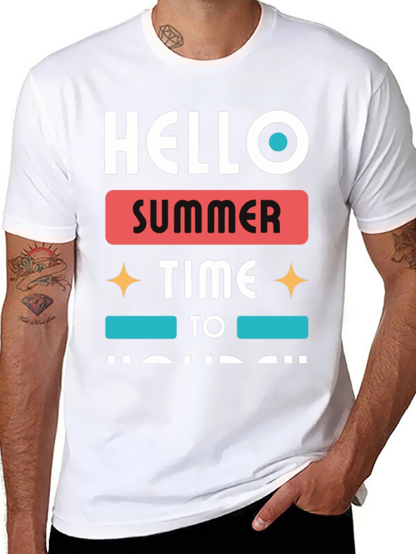 Hello Summer Time Holiday T-Shirt