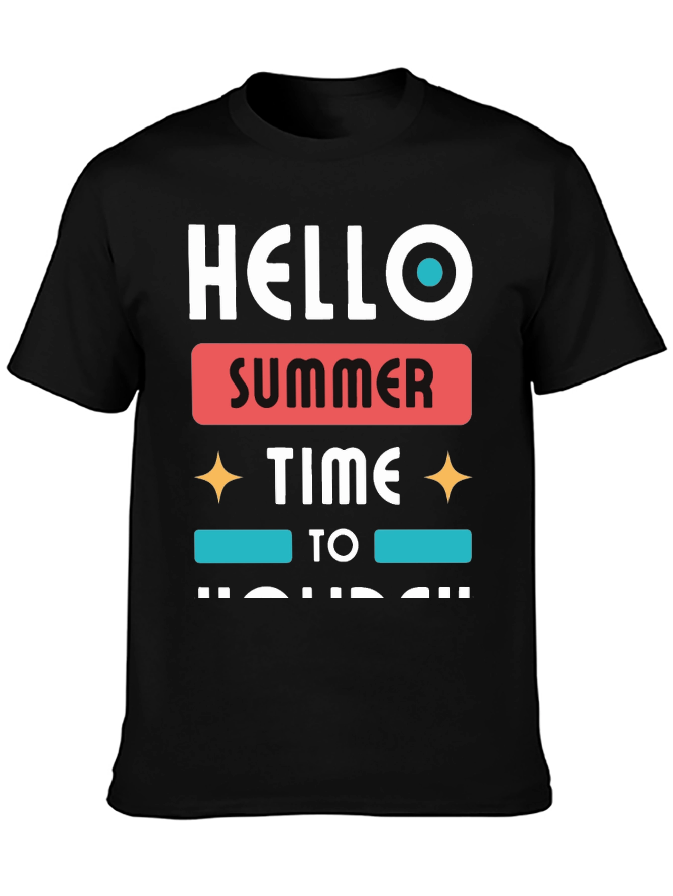 Hello Summer Time Holiday T-Shirt