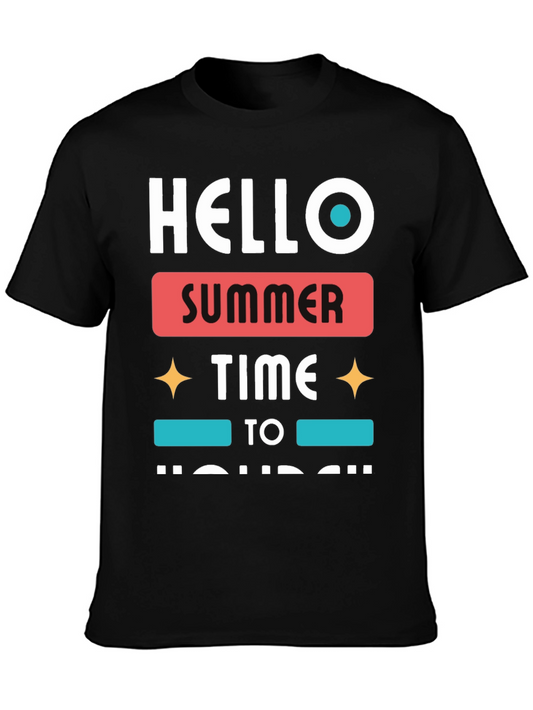 Hello Summer Time Holiday T-Shirt
