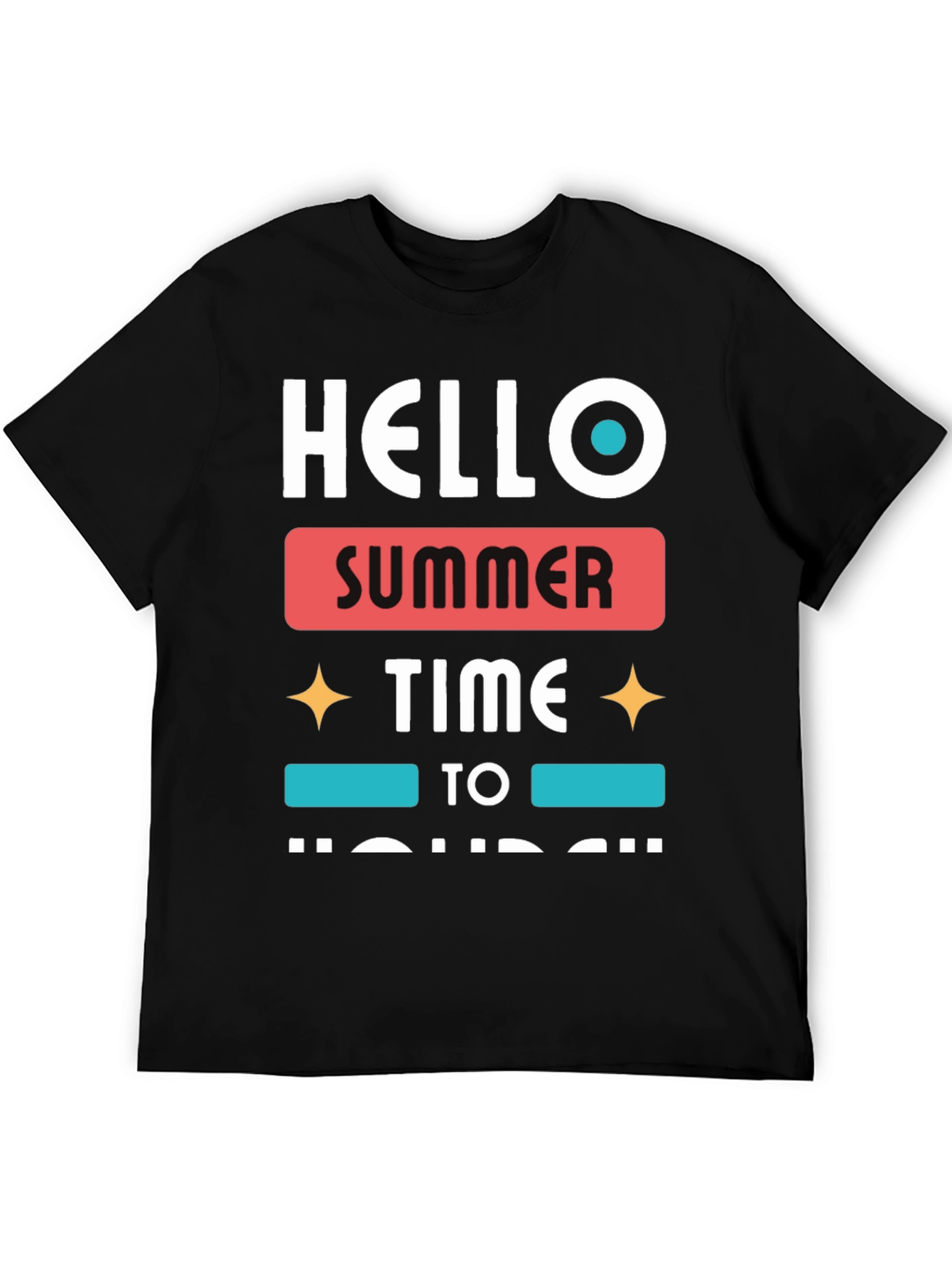Hello Summer Time Holiday T-Shirt