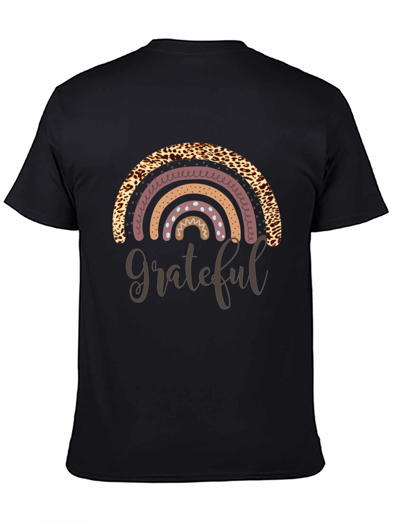 Grateful Rainbow Graphic T-Shirt