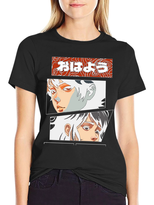 Anime Manga T-Shirt Japanese Style Graphic Tee