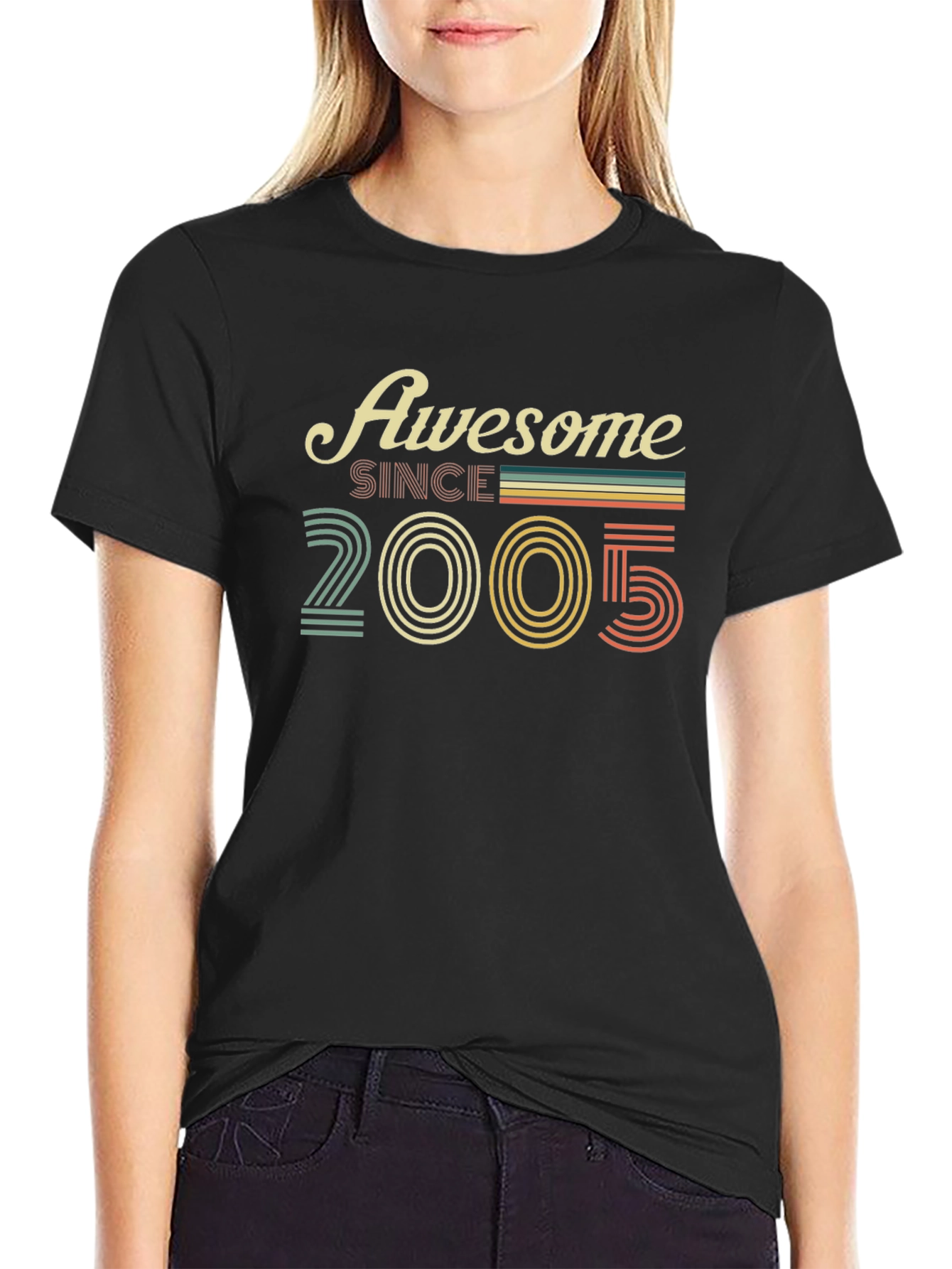 Awesome Since 2005 Black T-Shirt