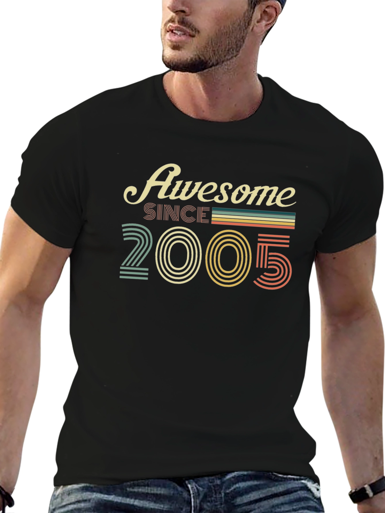 Awesome Since 2005 Black T-Shirt