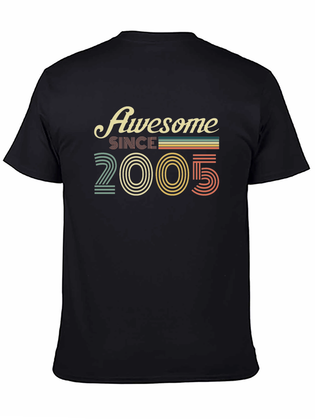 Awesome Since 2005 Black T-Shirt