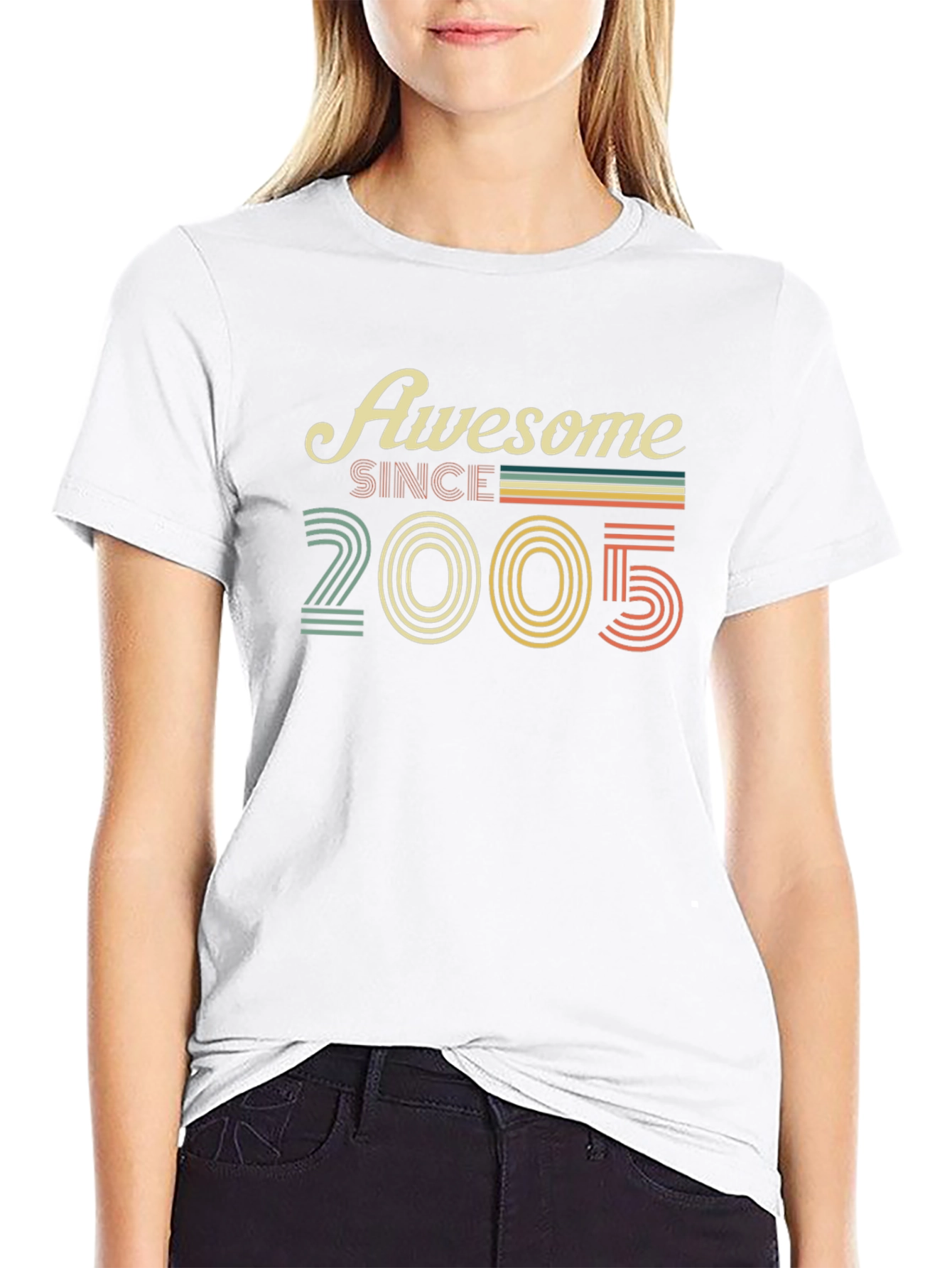 Awesome Since 2005 Black T-Shirt