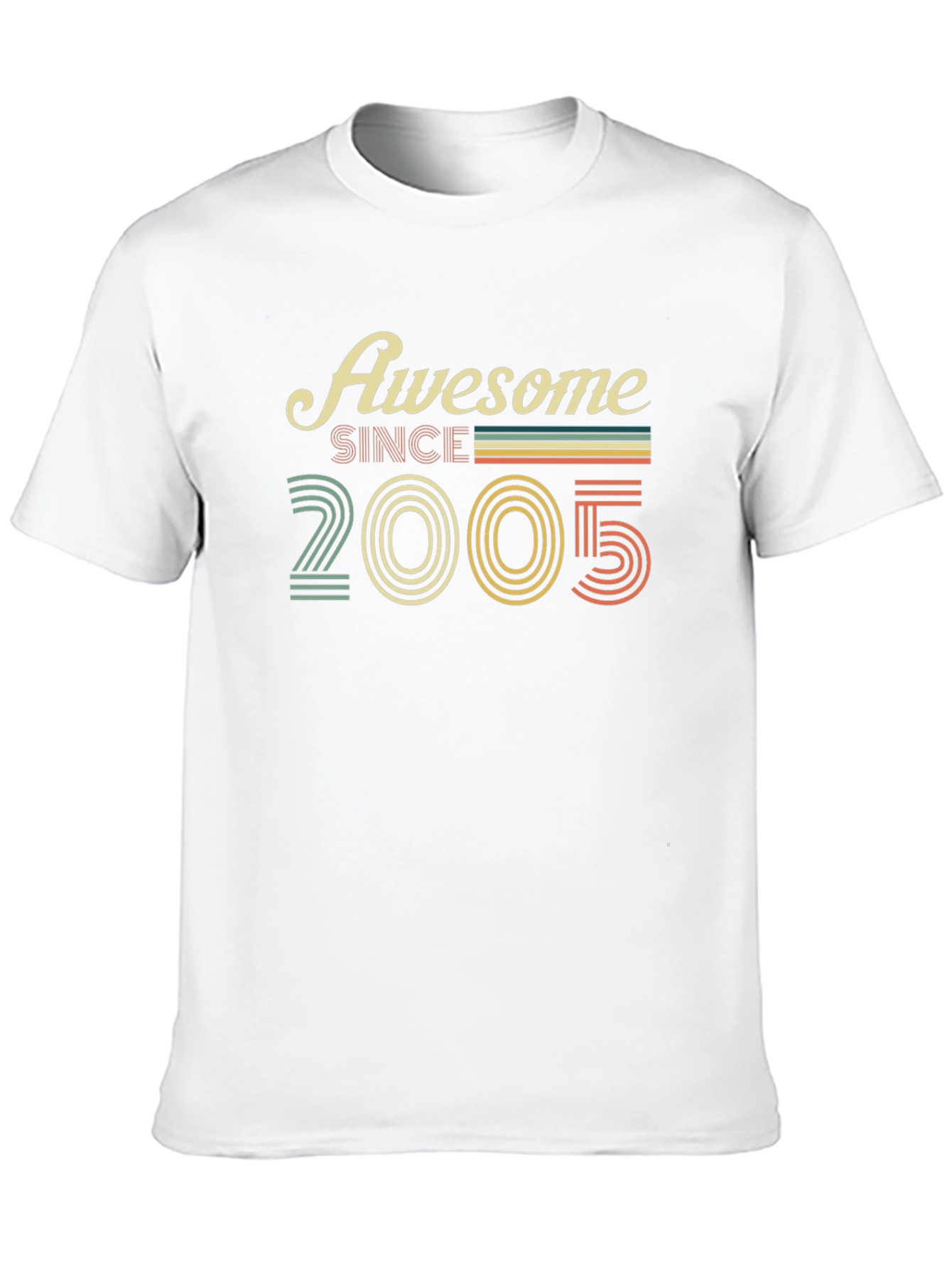 Awesome Since 2005 Black T-Shirt