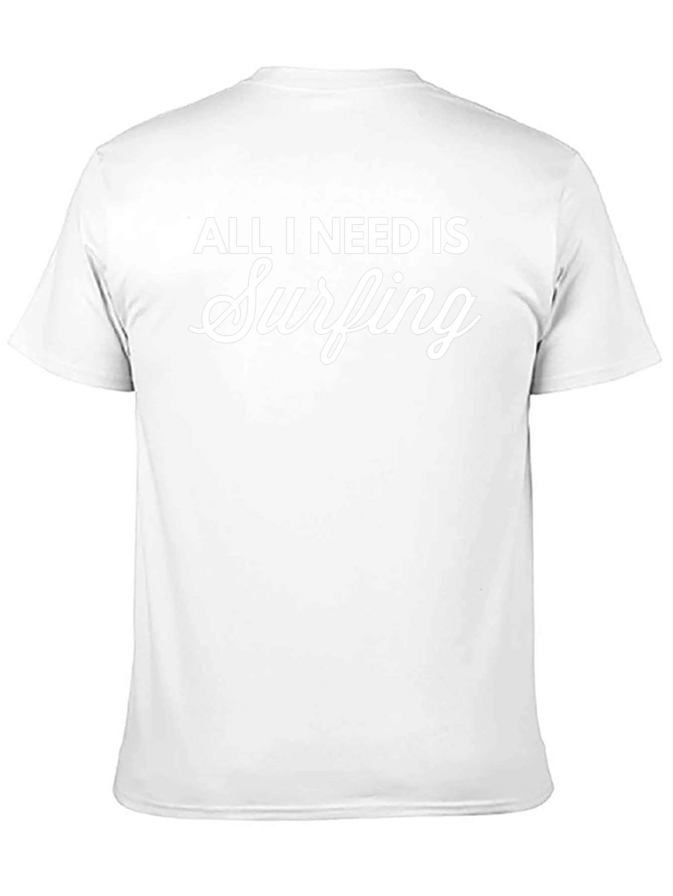 All I Need Is Surfing T-Shirt - Black