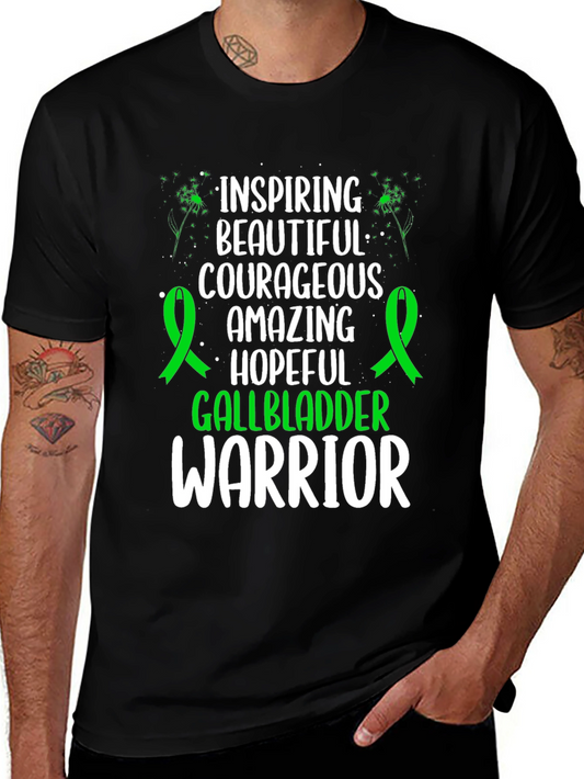 Gallbladder Warrior T-Shirt - Inspirational & Hopeful