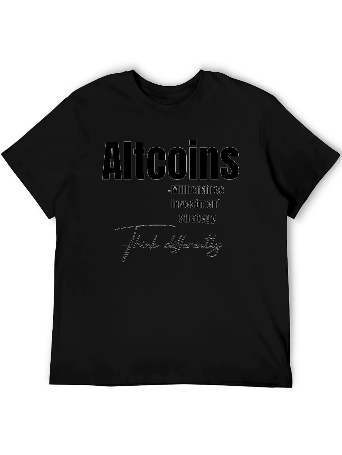Altcoins Millionaire Investment Strategy Tee