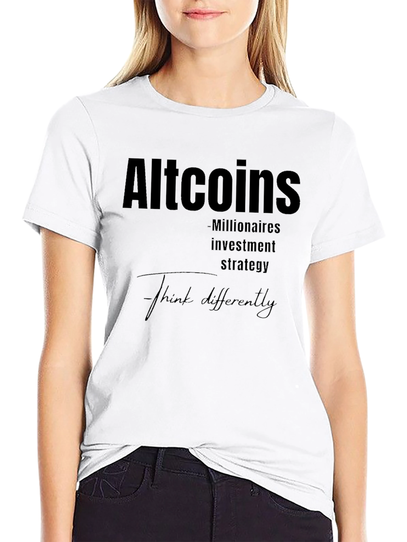 Altcoins Millionaire Investment Strategy Tee
