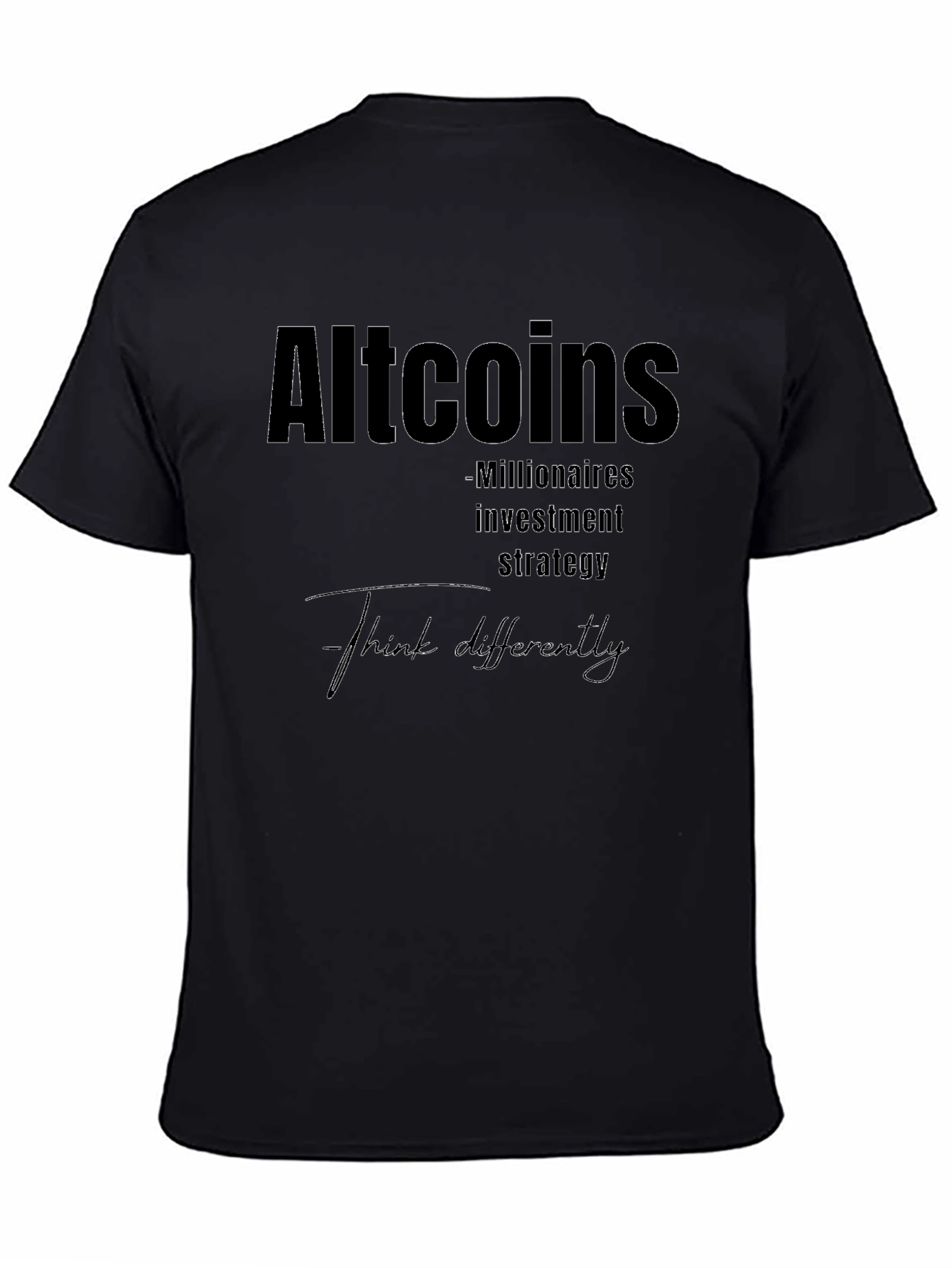Altcoins Millionaire Investment Strategy Tee