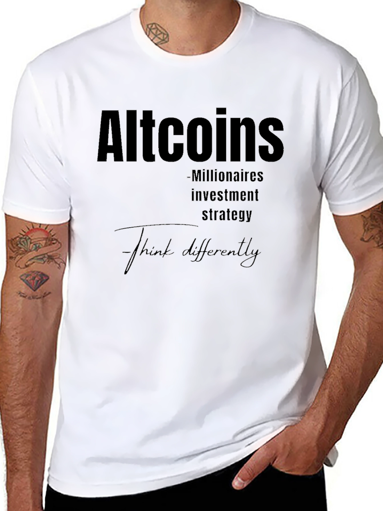 Altcoins Millionaire Investment Strategy Tee