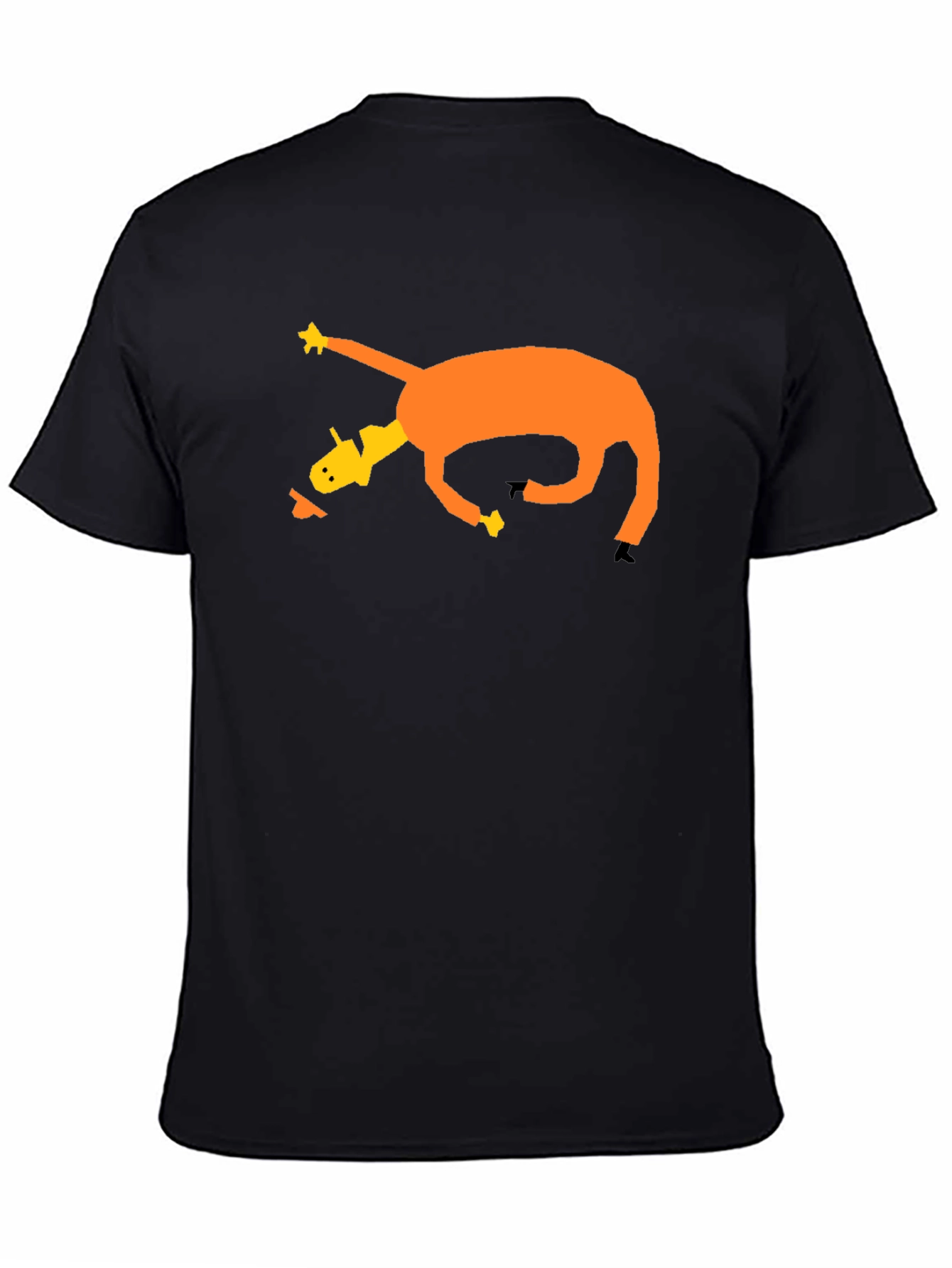 Abstract Graphic Tee - Quirky Cartoon Design