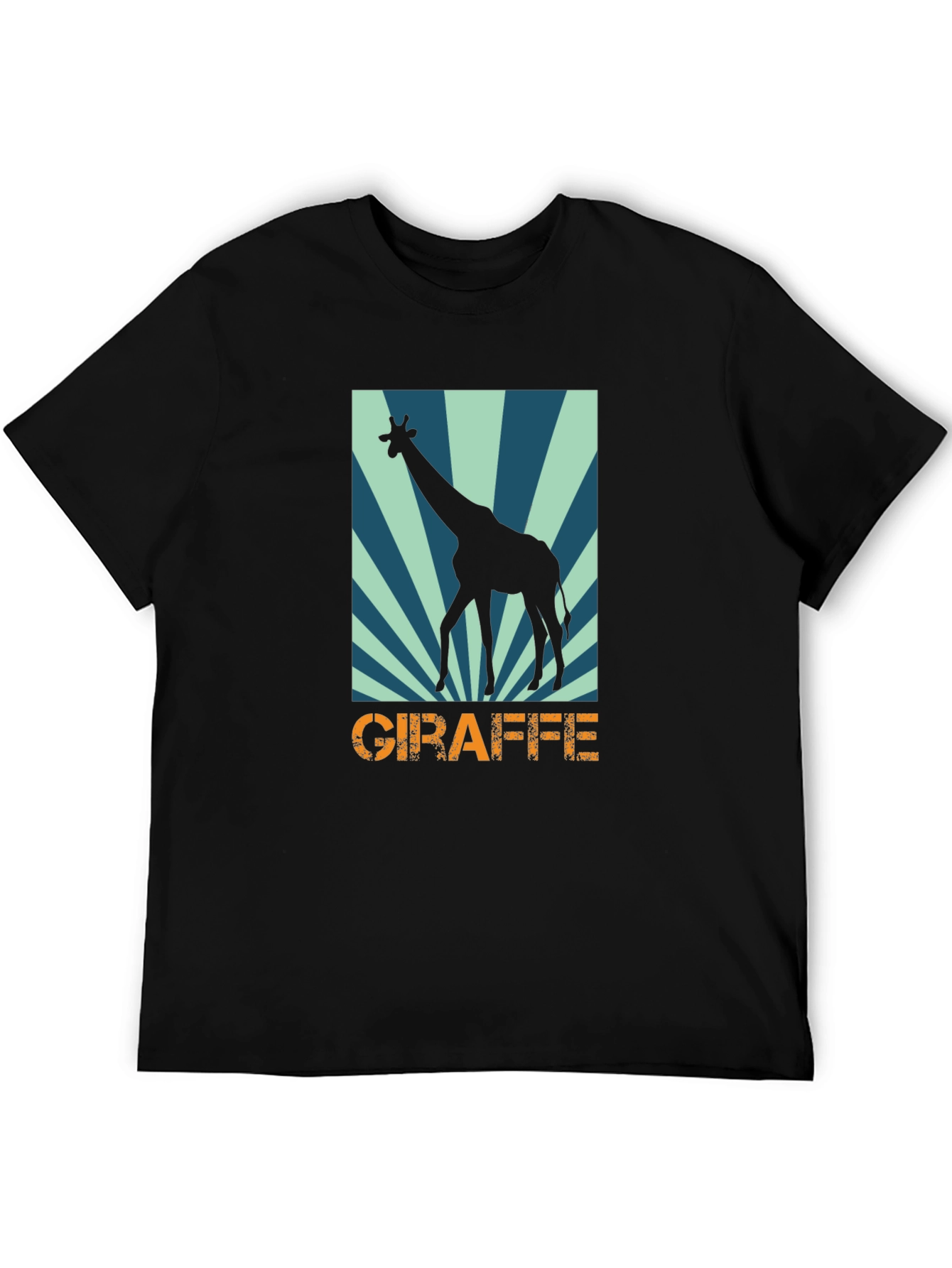 Giraffe Graphic Tee - Stylish Animal Print T-Shirt