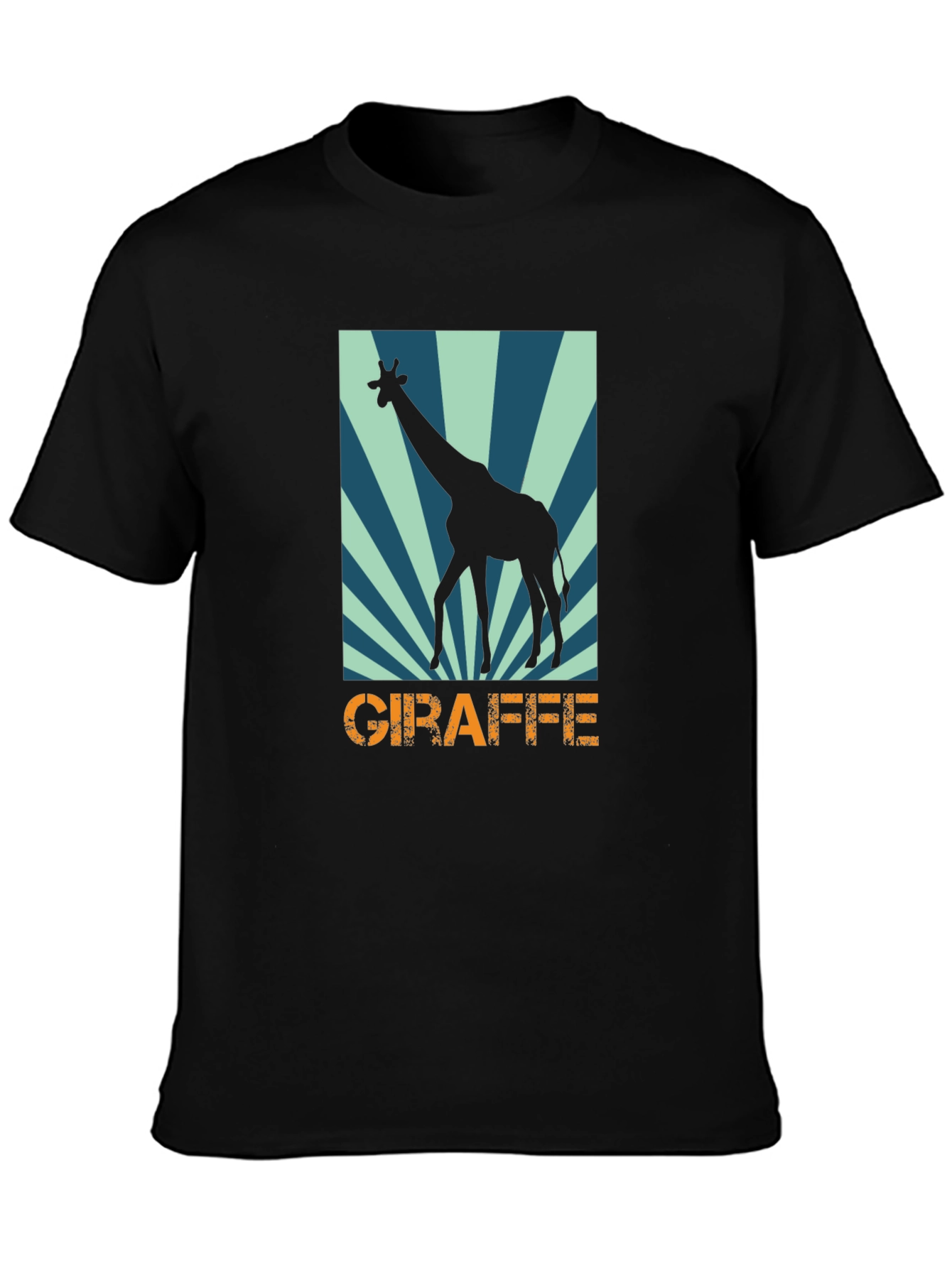 Giraffe Graphic Tee - Stylish Animal Print T-Shirt