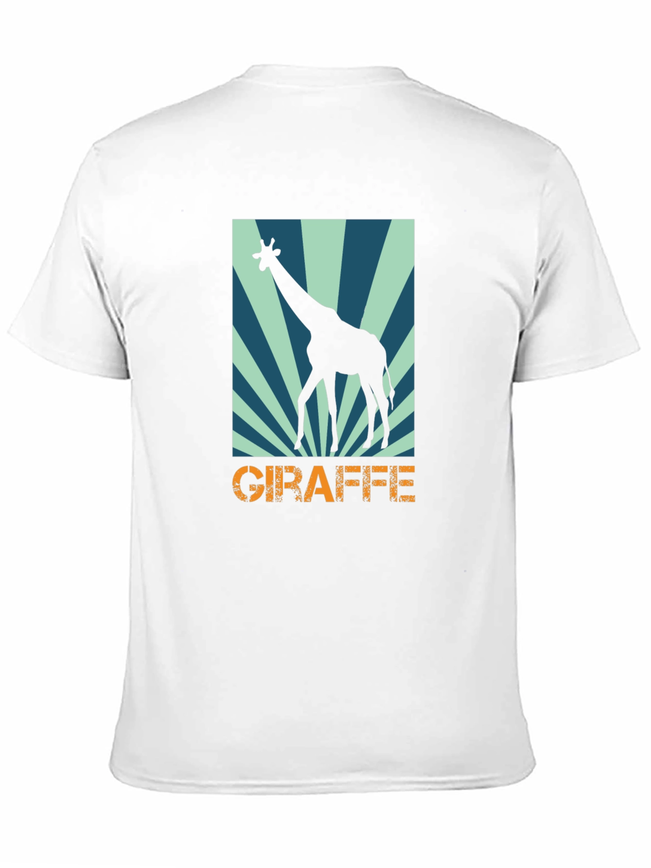 Giraffe Graphic Tee - Stylish Animal Print T-Shirt